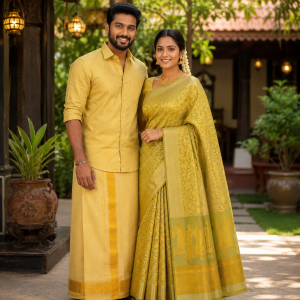 Golden Glow Couple Set